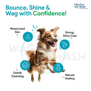 Oye Bark Wagwash Pet Shampoo – Organic, Tick & Flea Defense (200ml)